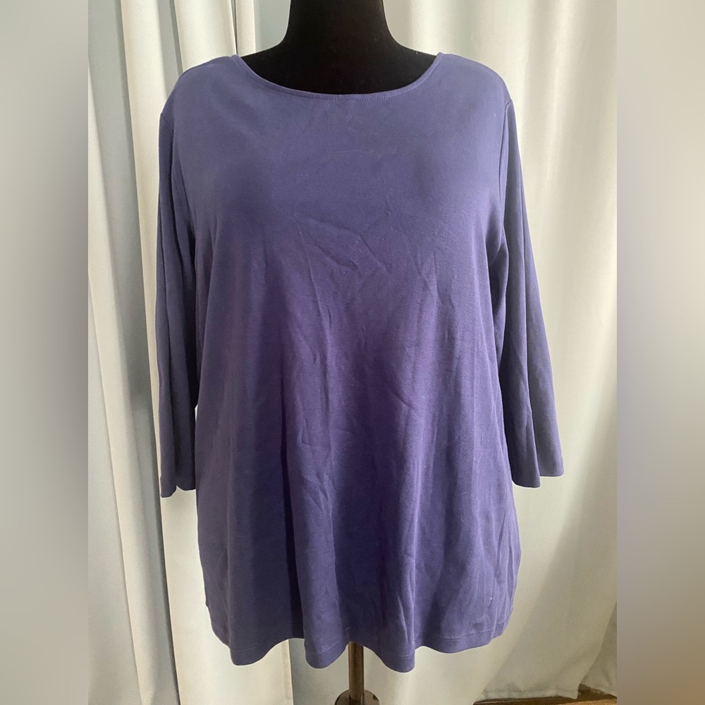 Women's Navy Top size 3X